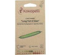 Kokopelli Concombre Bio "Langer Grüner von Alan" - 25 Graines