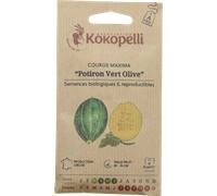 Kokopelli Courge Bio "Vert Olive" - 12 Graines