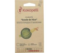 Kokopelli Courgette de Nice Ronde Bio - 12 Graines