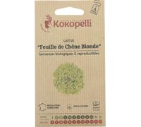 Kokopelli Laitue à Couper "Feuille de Chêne" Blonde Bio - 500 Graines
