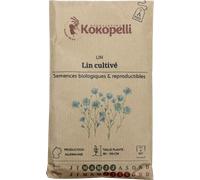 Kokopelli Lin Bleu Bio (Lin Cultivé) - 70 g