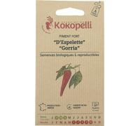 Kokopelli Piment Fort Rouge de Mi-Saison "D’Espelette / Gorria" Bio - 25 Graines