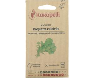 Kokopelli Roquette Cultivée Bio - 6 g