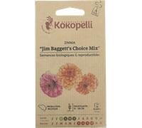 Kokopelli Zinnia Bio "Jim Baggett’s Choice Mix" - 100 Graines