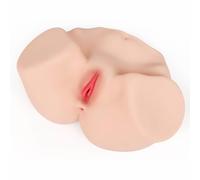 Kokos Maria - vagin et anus réalistes torse - silicone couleur chair