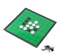 KOKOSUN Reversi (Othello) Jeu de société (25 cm), jeu de stratégie de voyage classique pliable magnétique pour enfants et adultes (angle droit)