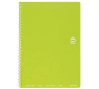 KOKUYO Cahier à anneaux souples en forme de D, ligné de 6 mm avec lignes de points, 36 lignes, 40 feuilles, semi-B5, vert clair, importation du Japon (SU-SV301BT-LG)