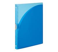 Kokuyo Classeur fin Campus Adapt A4 30 anneaux Bleu clair