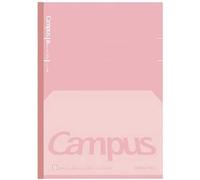 KOKUYO Campus Feels Cahier plat ligné 6 mm, semi-B5, 30 feuilles, 35 lignes, rose, importation du Japon (NO-FL3CBT-P)