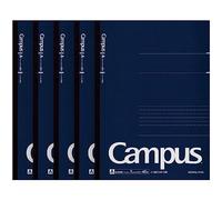 Kokuyo Campus Lot de 5 cahiers lignés A4 Roh 201AT-DB 40 feuilles