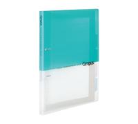 Kokuyo Campus RU-PP158LB Classeur à 2 anneaux 2 trous Bleu clair 100 feuilles Format A4