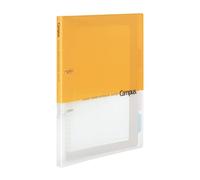 Kokuyo Campus RU-PP158Y Classeur à 2 anneaux 2 trous Capacité 100 feuilles Jaune