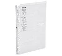 Kokuyo Campus Smart B5-26 Classeur à anneaux Transparent