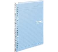 Kokuyo Classeur à anneaux Campus Smart A5 20 anneaux Bleu clair