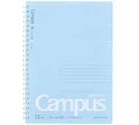 Kokuyo Campus SU-S131BT-B Carnet à anneaux souples Format A5 B 6 mm 29 lignes 50 feuilles Bleu (Import Allemagne)