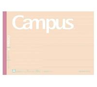 KOKUYO Carnet horizontal demi-B5, couleur pastel, 293AT-L1 [B6/7 mm (règle B)/règle pointillée/pêche douce]