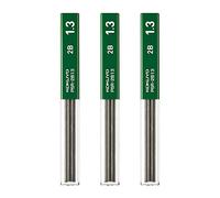 KOKUYO Lot de 3 mines pour porte-mines 1,3 mm 2B (PSR-2B13-1P) 10 mines (Import Japon)