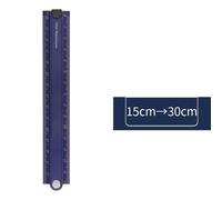 Kokuyo Règle Pliable En Alumite 15 Cm 30 Cm Règle De Mesure Monochrome Urbain Papeterie Japonaise Fournitures Scolaires De Bureau Pour Étudiants A6336 - Type Blue