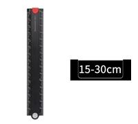 Kokuyo Règle Pliable En Alumite 15 Cm 30 Cm Règle De Mesure Monochrome Urbain Papeterie Japonaise Fournitures Scolaires De Bureau Pour Étudiants A6336 - Type Black