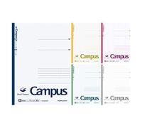 Kokuyo Smart Campus B5, pointillés A-Ligné, lot de 5 couleurs, Note-GS3CWATX5, A-Ligné (7 mm)