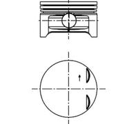 KOLBENSCHMIDT 40383600 Piston pour OPEL,VAUXHALL