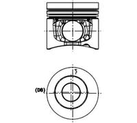 Piston KOLBENSCHMIDT 40441610