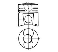 KOLBENSCHMIDT 93224600 Piston