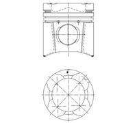 Piston KOLBENSCHMIDT 94846600