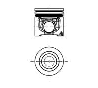 Kolbenschmidt Piston 41106600 pour FIAT DUCATO, PEUGEOT BOXER, 2996894