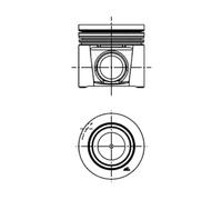 KOLBENSCHMIDT Piston 41707610 pour FIAT IVECO NAC IVECO (NAVECO)
