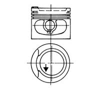 KOLBENSCHMIDT Piston 93928620