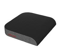 Kolbs Coussin de siège extra large | Housse élégante en velours pelucheux | Mousse à mémoire de forme XL pour chaise de bureau, coussin de sol, coussin de dos pour soulager la douleur du coccyx |