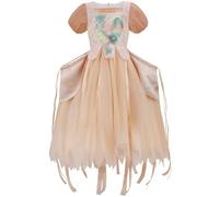 Kolegrial Déguisement Enid Sinclair Filles Cosplay Season 2 Nevermore Academy Prom Vintage Longue Robe de Soirée pour Noël Carnaval Halloween Party Anniversaire Masquerade Robe de Bal, 4-12 ans