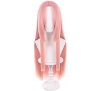 Kolegrial Haruno Sakura Cosplay Perruque Femme Rose 70CM Long Cheveux Raides Perruque Déguisement Halloween Carnaval Fête Anniversaire Mascarade Anime Ninja Haruno Sakura Costume Accessoires Wig