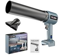 KOLENDA Souffleur portatif sans fil | Souffleur d'air puissant de 1800 g et 335 mph, compatible avec les batteries DeWalt (batterie non incluse) | Pour le séchage de voiture, le nettoyage de la