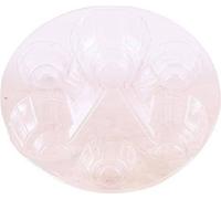 Kolibri Home - Insert avec réservoir d'eau pour coupe à orchidées - Système d'arrosage pour orchidées - 3x9 - Jungle Bouque + 3x Watergeeflonten