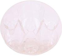 Kolibri Home - Insert avec réservoir d'eau pour coupe à orchidées - système d'irrigation pour orchidées - Inlay 1x12 + 2x9 - Field Bouquet + 3x watergeeflonten