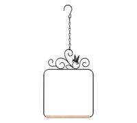 Kolibri-Sitzstange Vogel-Metallrahmen-Sitzstange mit roebuster Kette | Dekorative Kolibrischaukel Als Dekoration Für Den Garten Geeigenet für Garten, Hinterhof, Balkon, Terrasse, Deck,