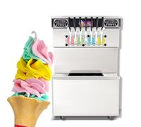 Kolice Commercial ETL 7 arômes machine à servir glace douce, machine à glacer au yaourt congelé, machine à glacer congelée mélangée 4 + 3 réfrigérée