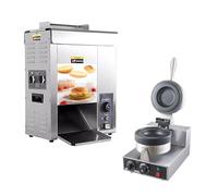 Kolice Commercial Fully Automatic Burger Machine avec Gelato Ice Cream Panini Press Burger Maker Machine -Timer et contrôle de la température