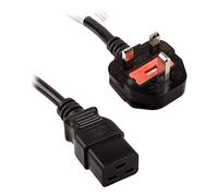 KOLINK Cable Alimentation Premium 1,8m (Type G) - IEC-C19 Câble Alimentation PC - Câble Dalimentation Sûr Et Bonne Qualite - Cable EU - Noir