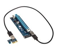 KOLINK Carte élévateur Flexible (Alimentation SATA, Longueur du câble 60 cm)