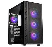Kolink Boîtier PC Citadel Mesh ARGB Midi-Tower – E ATX, verre trempé, ventilateur