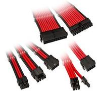 Kolink Core Adept Braided Cable Extension Kit - Red