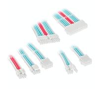 Kolink Core Adept Braided Cable Extension Kit (Brilliant White/Neon Blue/Pure Pink)