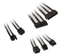 Kit de câbles modulaires Kolink Core Adept pour alimentations (Noir/Blanc)