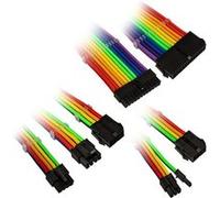 Kolink Core Adept Braided Cable Extension Kit - Rainbow