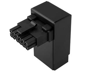 Kolink Core Pro 12V-2x6 90 Degree Adapter - Typ 2, Schwarz