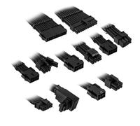 Kolink Kit d'extension de câbles Core Pro Braided 12V-2x6 Typ 1 - Jet Black