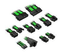 Kolink Core Pro Braided Cable Extension Kit 12V-2x6 Typ 1 - Venom Green